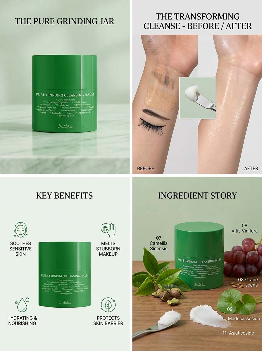 Dr Althea Pure grinding cleansing balm 50ml