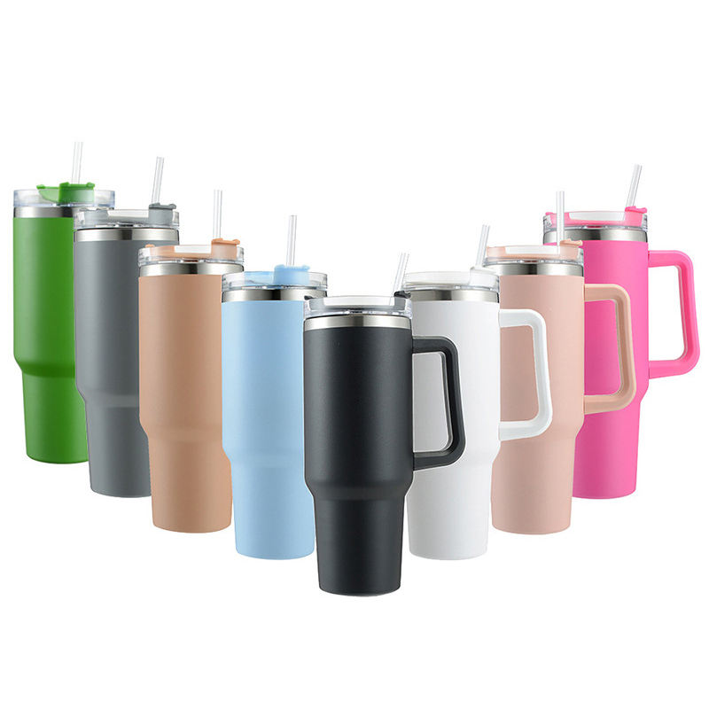 Stainless Steel Insulated Tumbler – Hot & Cold Temperature Retention | Travel Mug with Lid & Straw