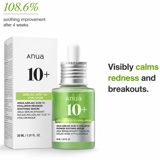 Acne & Blemish Control Duo (Azelaic Acid 10+ Hyaluron Serum + Heartleaf Quercetinol Pore Cleansing Foam)