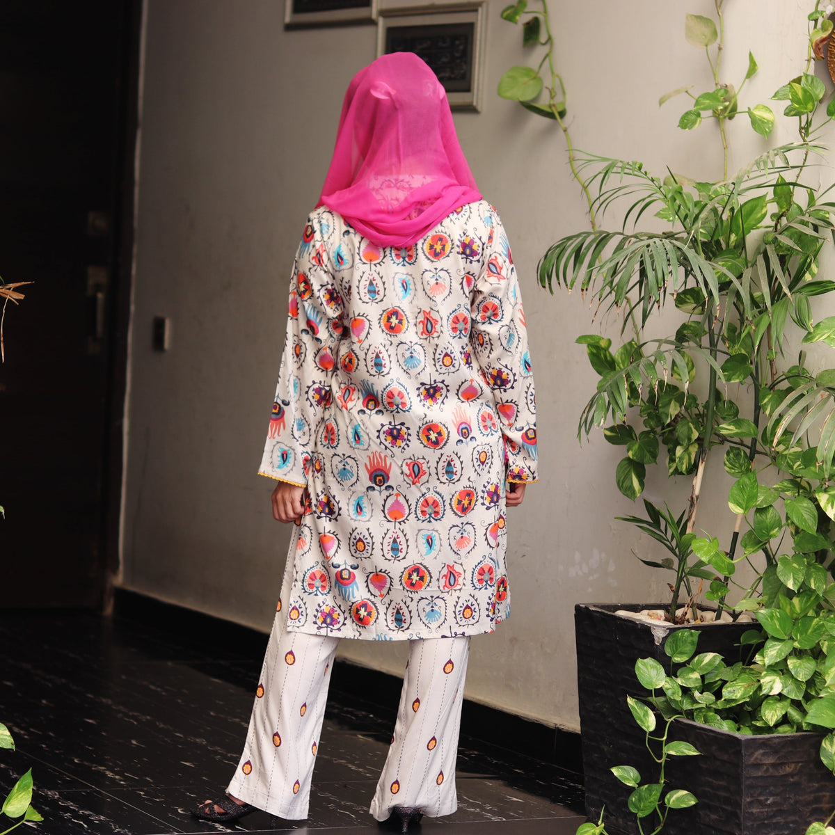 2 Pcs Beige Pret