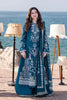 Qalamkar Luxury Embroidered Lawn 3pc with Embroidered Cotton Silk Dupatta - ABS 087