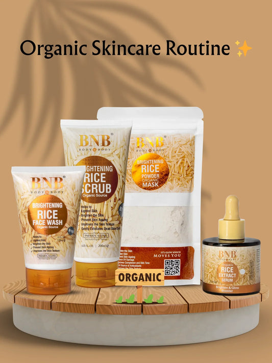 BNB 3 in 1 Rice Glow Kit + Serum
