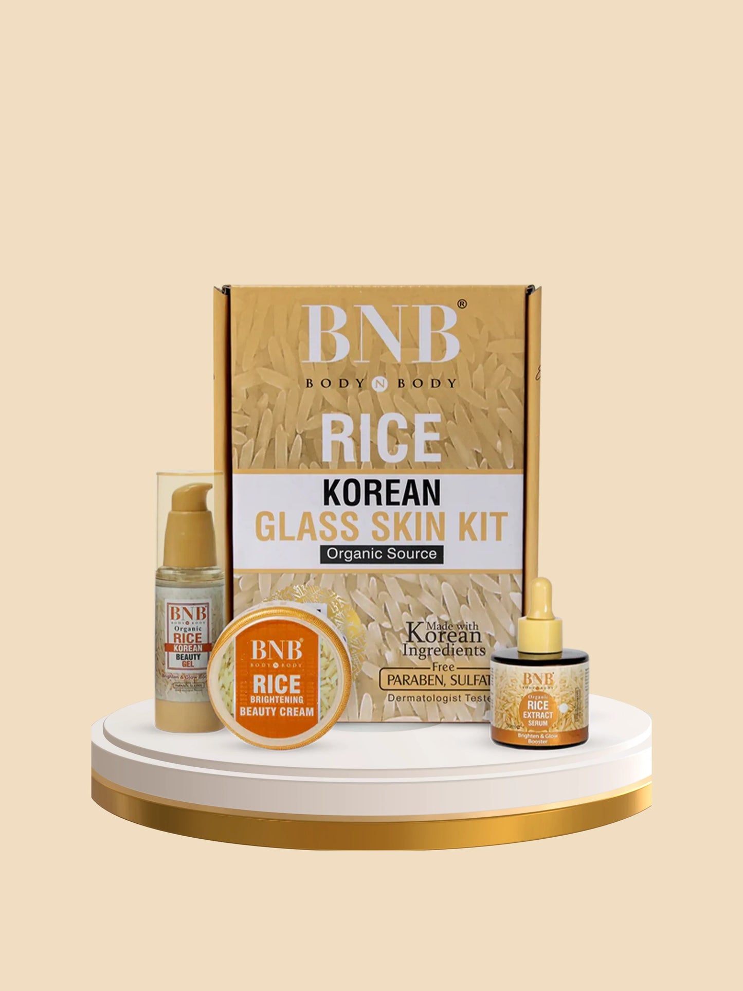 Rice Korean Glass Skin Kit