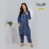 Two Piece Elegent Blue S.M.L