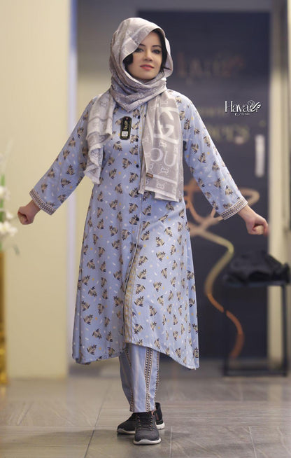 2 Pc Open Shirt Suit