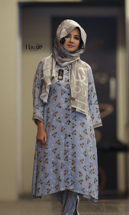 2 Pc Open Shirt Suit