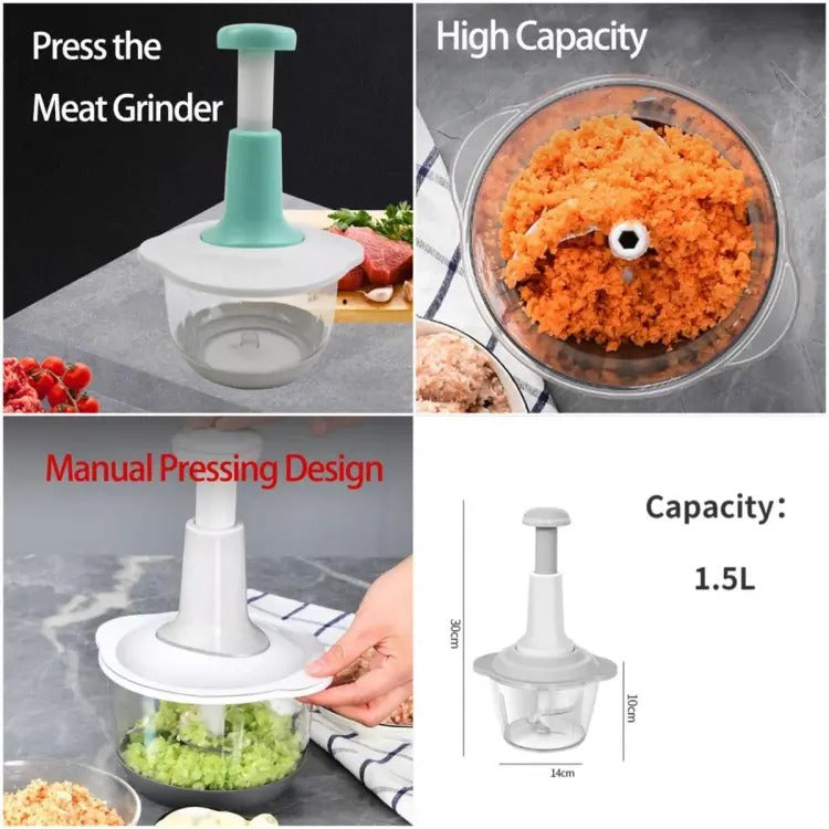 Multi-Functional Hand Push Chopper