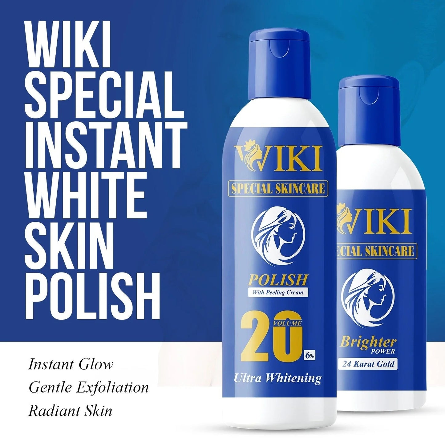Wiki Special Instant White Skin Polish – Ultra Whitening 2U | Buy 1 Get 1 Free