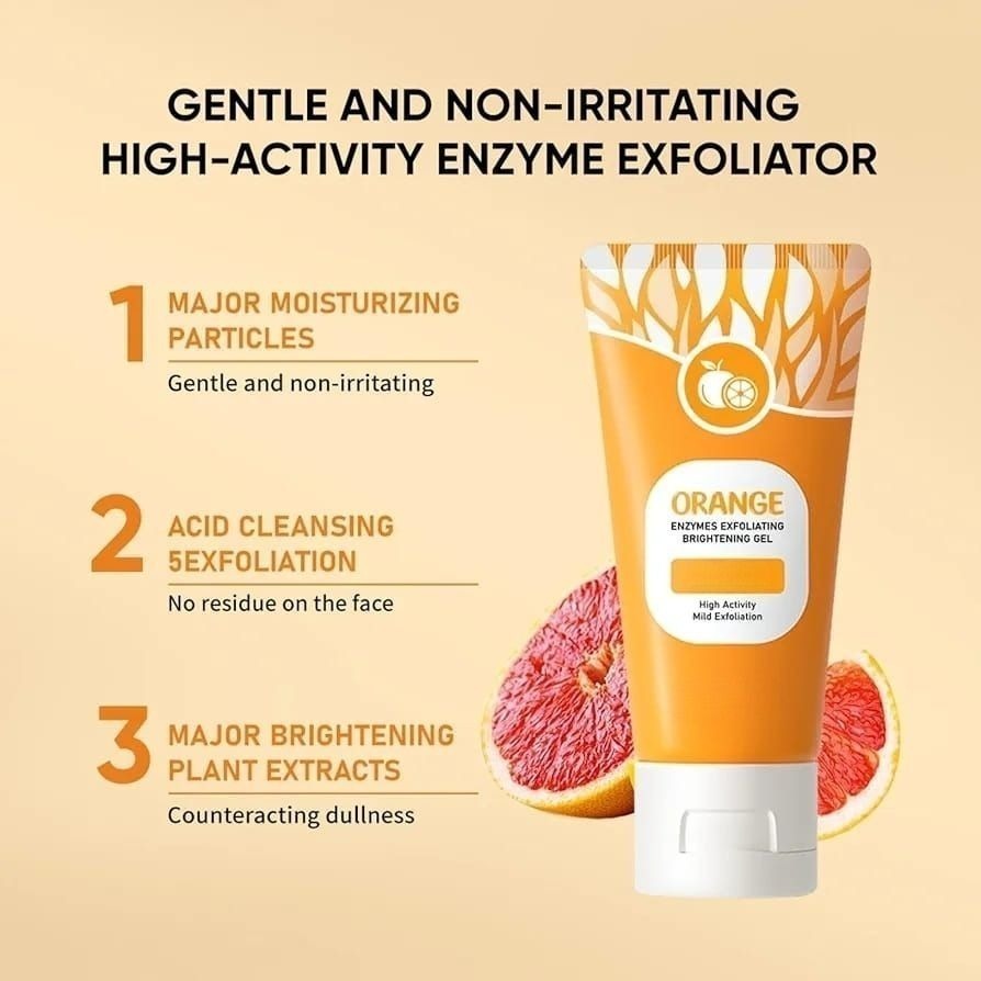 Orange Enzyme Exfoliating  Brightening Gel | Buy 1 Get 1 FREE