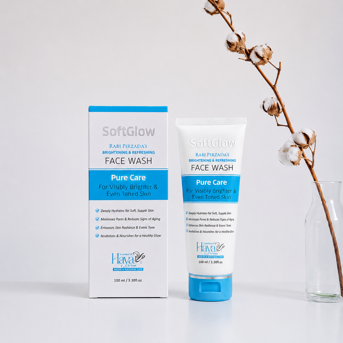 Get Your Glow On! SoftGlow Face Wash - BUY 1 GET 1 FREE! (Limited Time Sale)