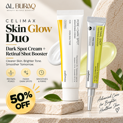 Celimax Skin Glow Duo | Dark Spot Cream + Retinal Shot Booster