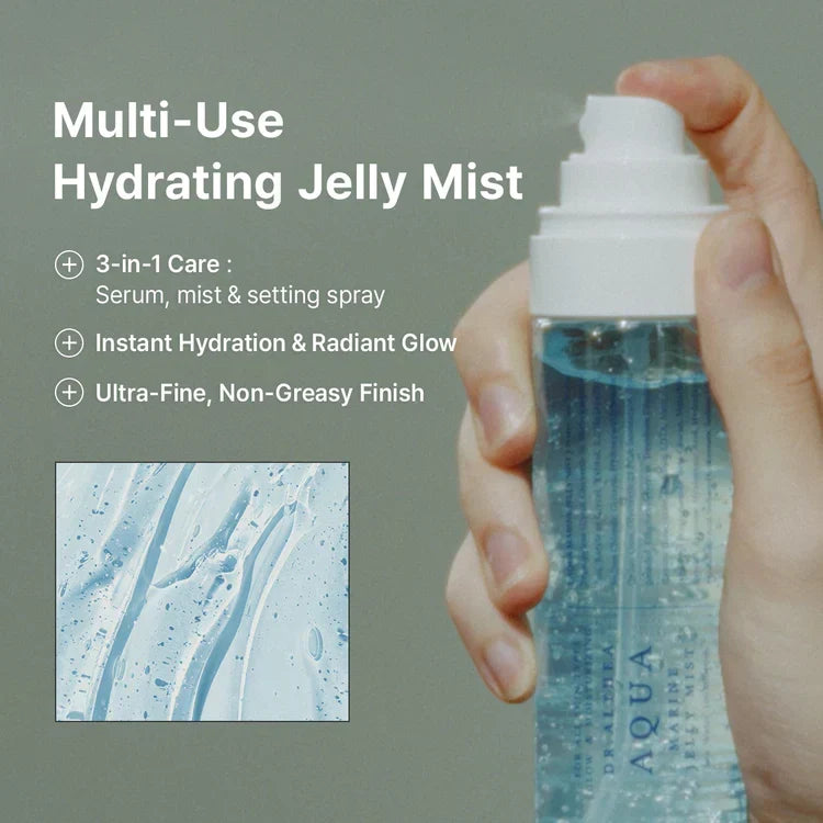 Dr. Althea Aqua Marine Jelly Mist 100ml | Hydrating Facial Mist for Fresh & Glowing Skin