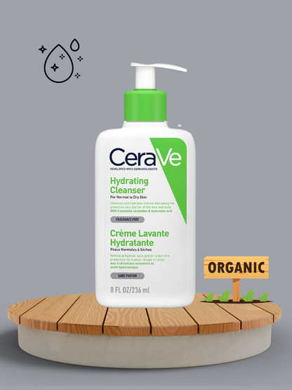 CeraVe Daily Duo | Moisturizing Lotion + Hydrating Cleanser