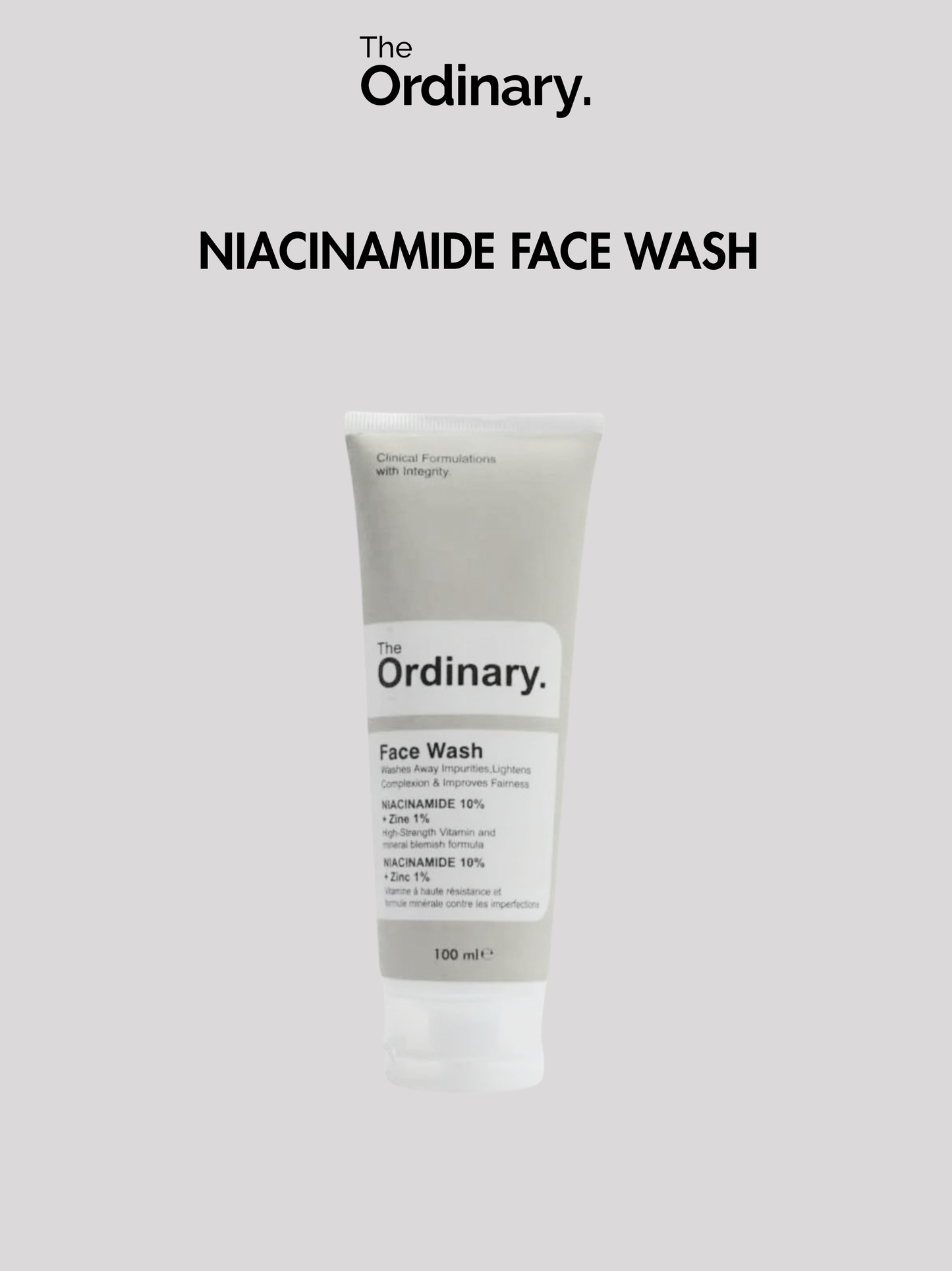 The Ordinary Niacinamide Face Wash (Buy 1 Get 1 Free)