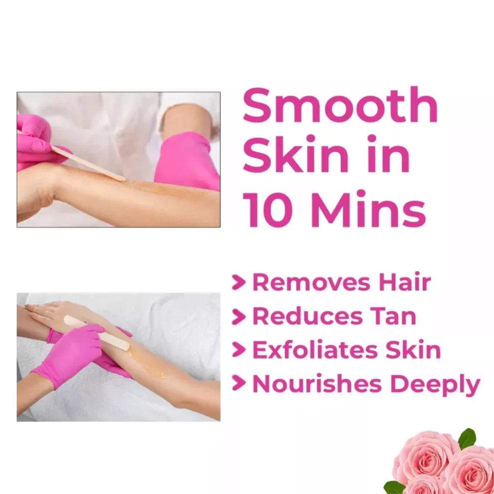 Meow Hair Removal Painless Wax – Smooth Skin Formula | Buy 1 Get 1 FREE