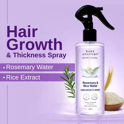 Rosemary 4-in-1 Hair Growth & Scalp Care Combo – Serum, Rosemary Spray, Oil & Massager