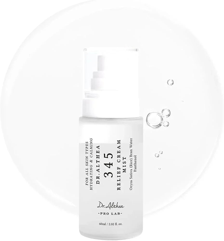 Dr. Althea 345 Relief Cream Mist 60ml | Soothing & Hydrating Face Mist for Sensitive Skin