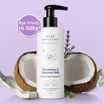 Rosemary Hair Growth Combo | Rice Water Spray + Cocunut Milk Shampoo