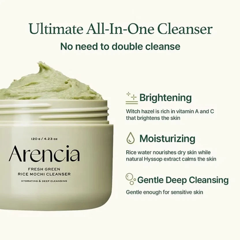 Arencia Booster Shot + Cleanser