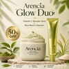 Arencia Glow Duo | Vitamin C Booster Shot + Rice Mochi Cleanser
