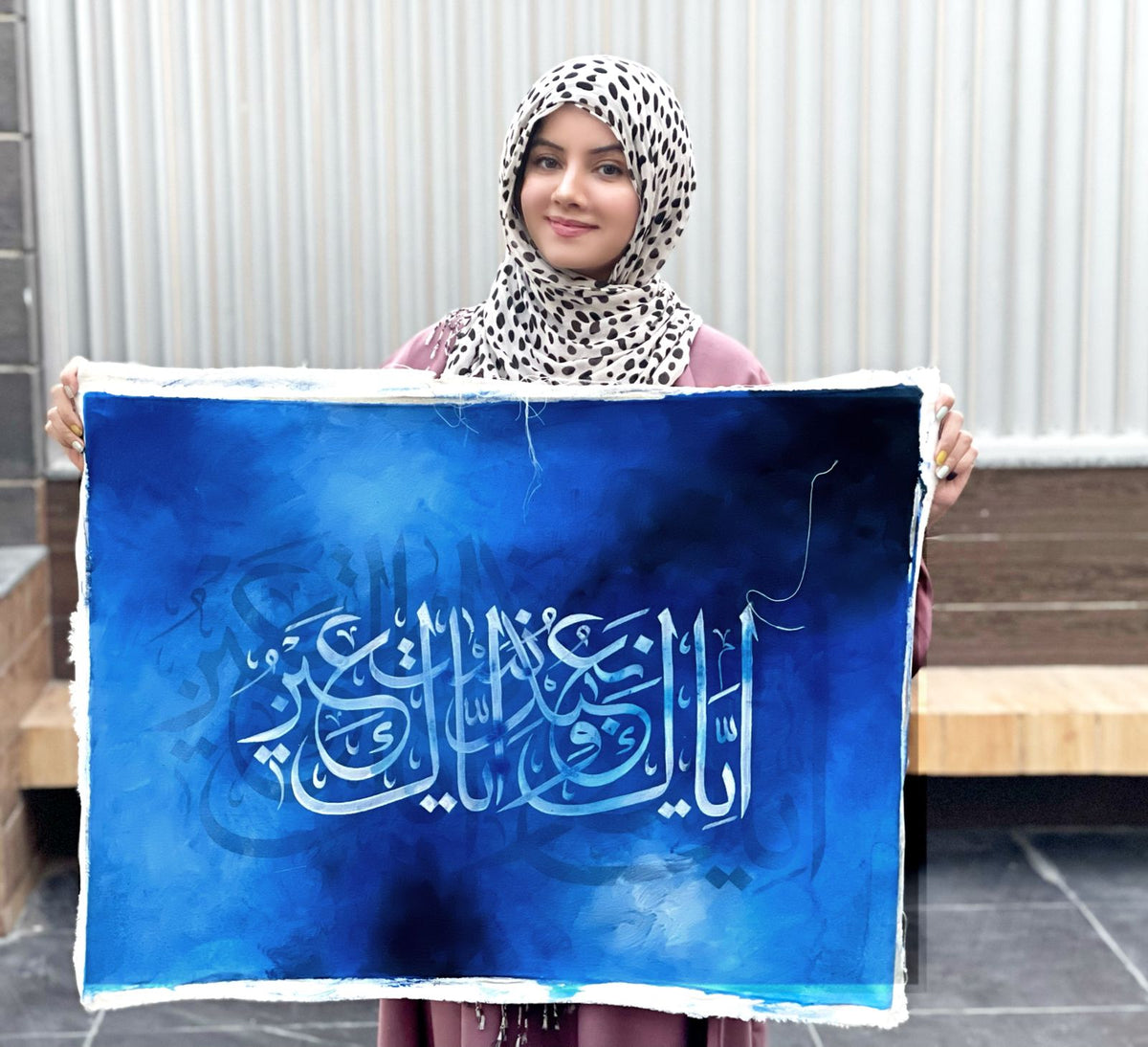 CY-721 Handmade Calligraphy Art by Rabi Pirzada