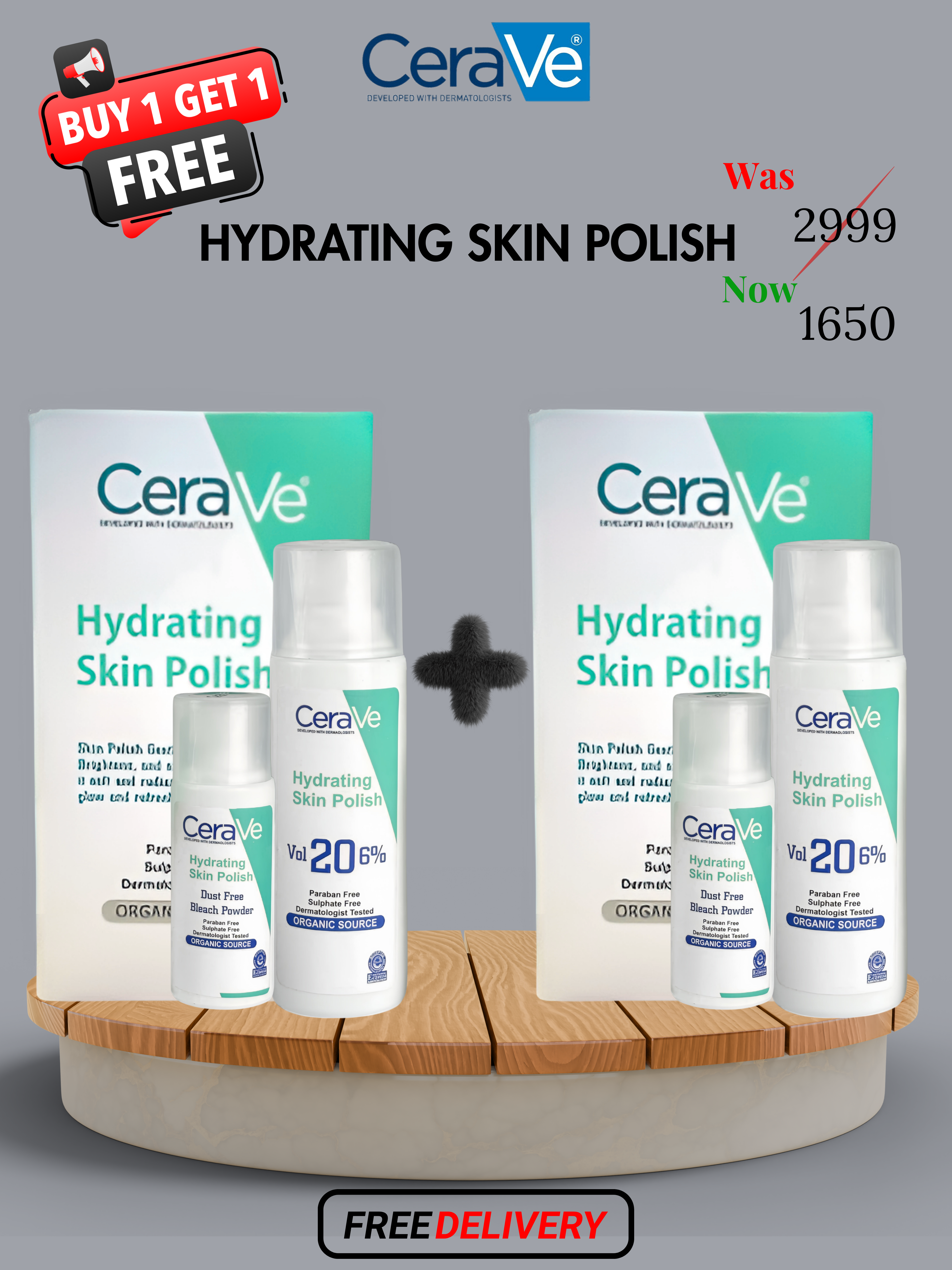 CeraVe Hydrating Skin Polish (Buy 1 Get 1 Free)