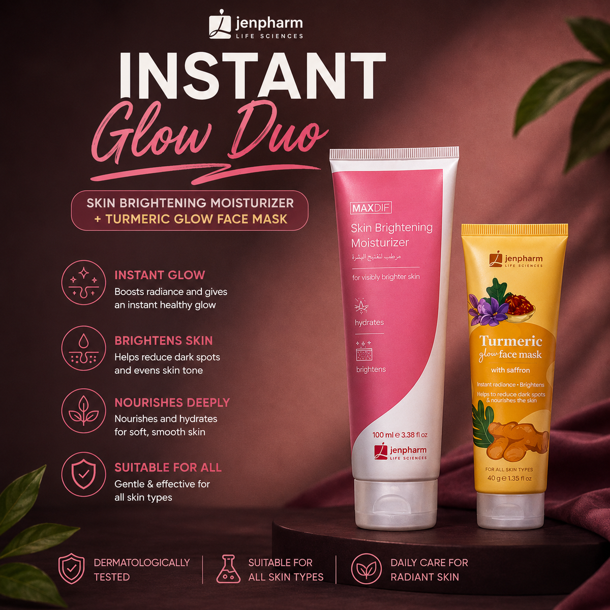 Jenpharm Instant Glow Duo