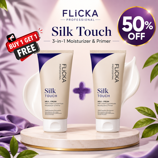 Flicka Silk Touch - 3 in 1 Moisturizer,Primer & Sunscreen (100% Original) | BUY 1 GET 1 FREE