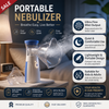 Portable Mesh Nebulizer – Ultrasonic Atomizer for Kids & Adults | USB Rechargeable Nebulizer Machine for Easy Breathing Support