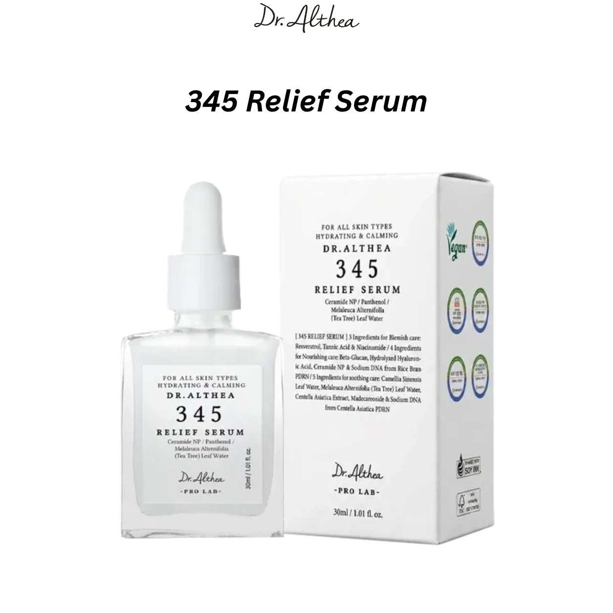Dr. Althea 345 Relief Serum | Soothing & Hydrating Facial Serum