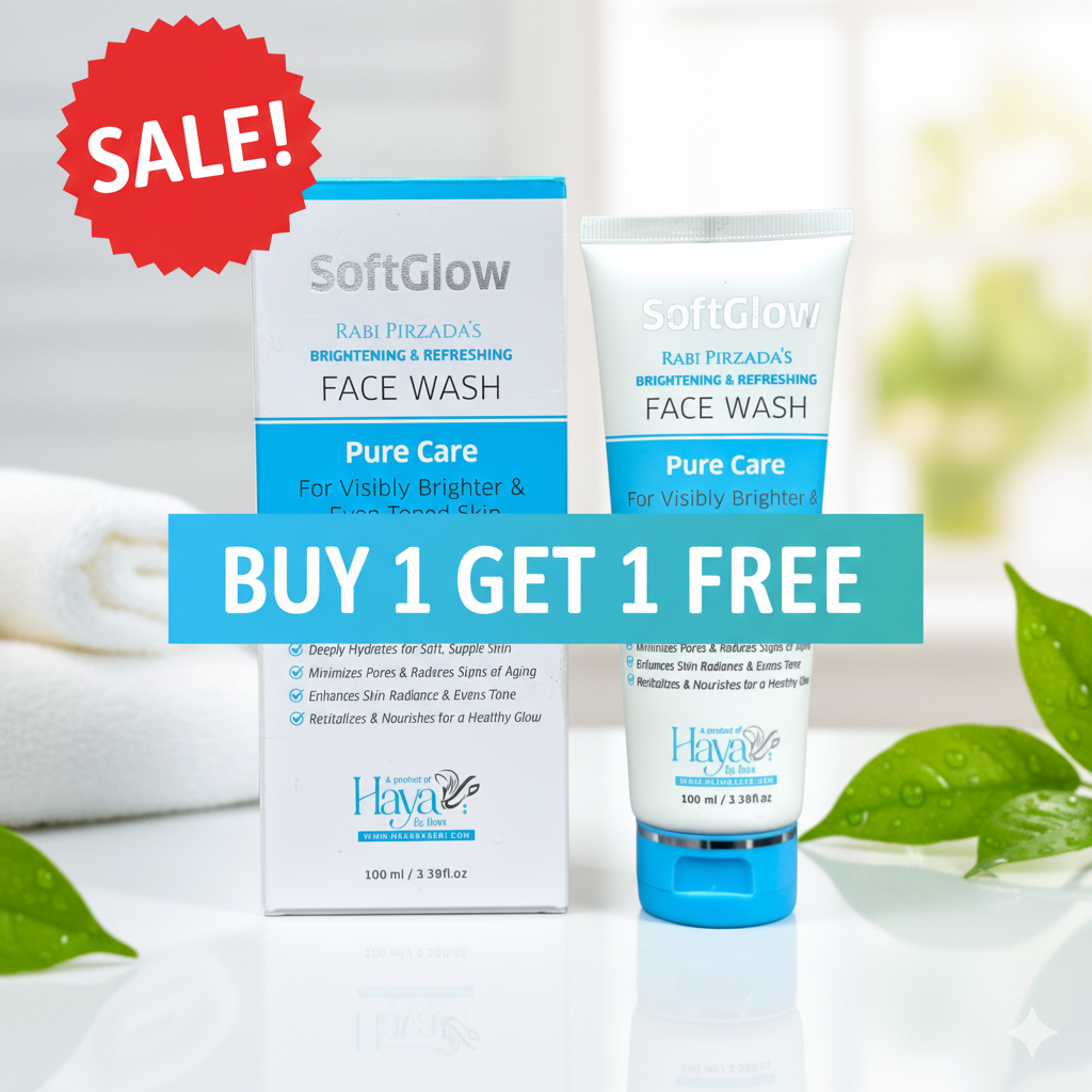 Get Your Glow On! SoftGlow Face Wash - BUY 1 GET 1 FREE! (Limited Time Sale)