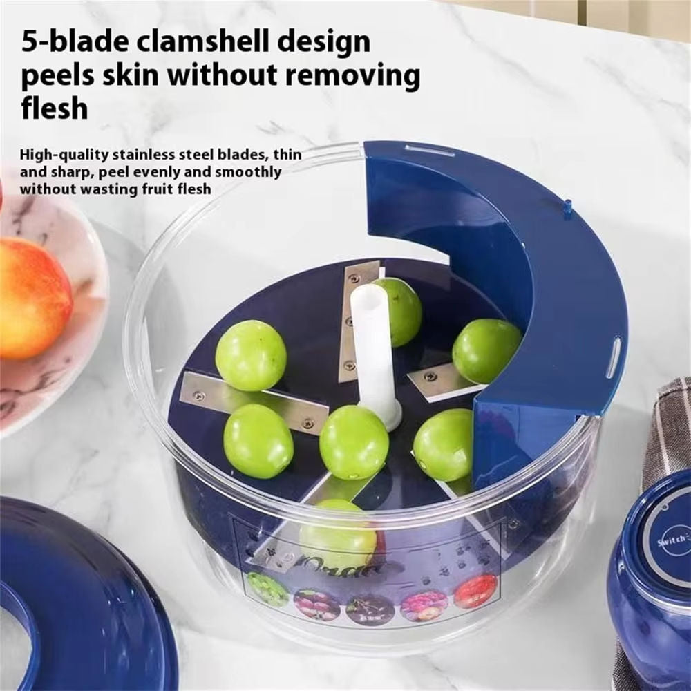 Automatic Electric Fruit and Vegetable Peeler Rechargeable Machine