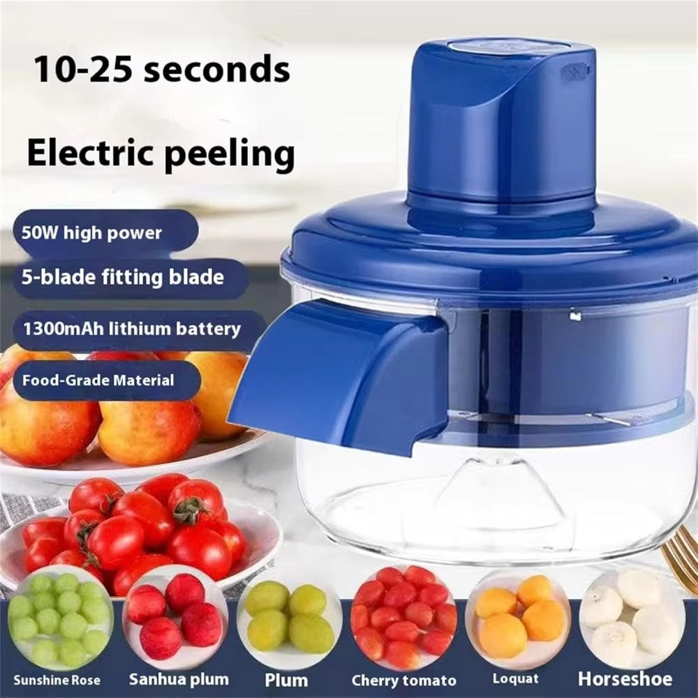 Automatic Electric Fruit and Vegetable Peeler Rechargeable Machine