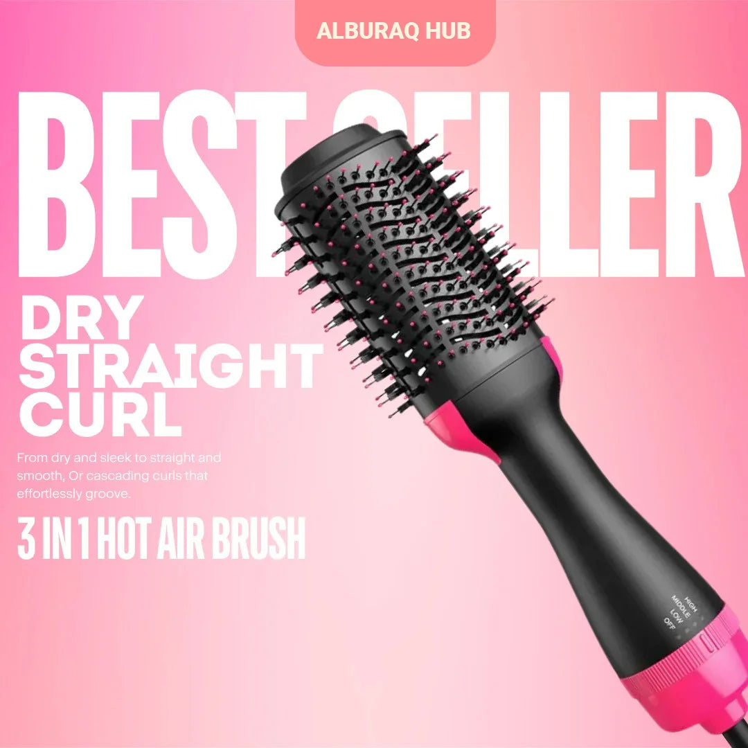 One Step Hot Air Brush Dryer + Styler