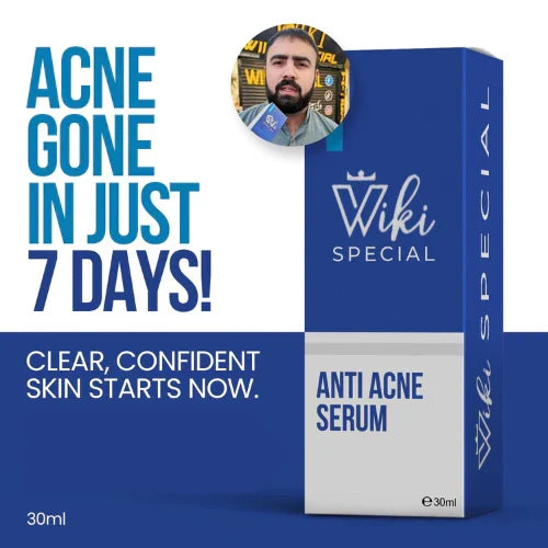Wiki Special Anti Acne Serum- 30 ml  | Buy 1 Get 1 Free