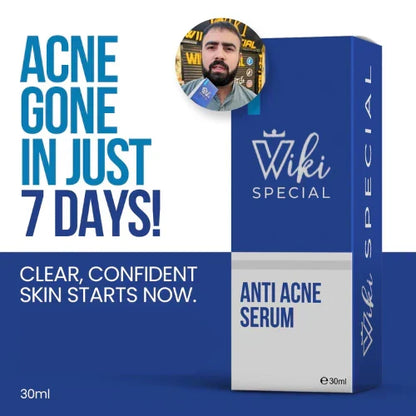 Wiki Special Anti Acne Serum- 30 ml  | Buy 1 Get 1 Free