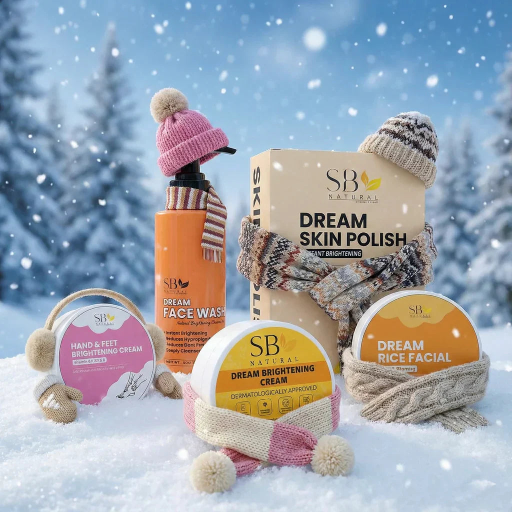 Glow & Go 5 in 1 Bundle | Facewash | Rice Facial | Night Cream | Hand & Foot Cream +  FREE SKIN POLISH