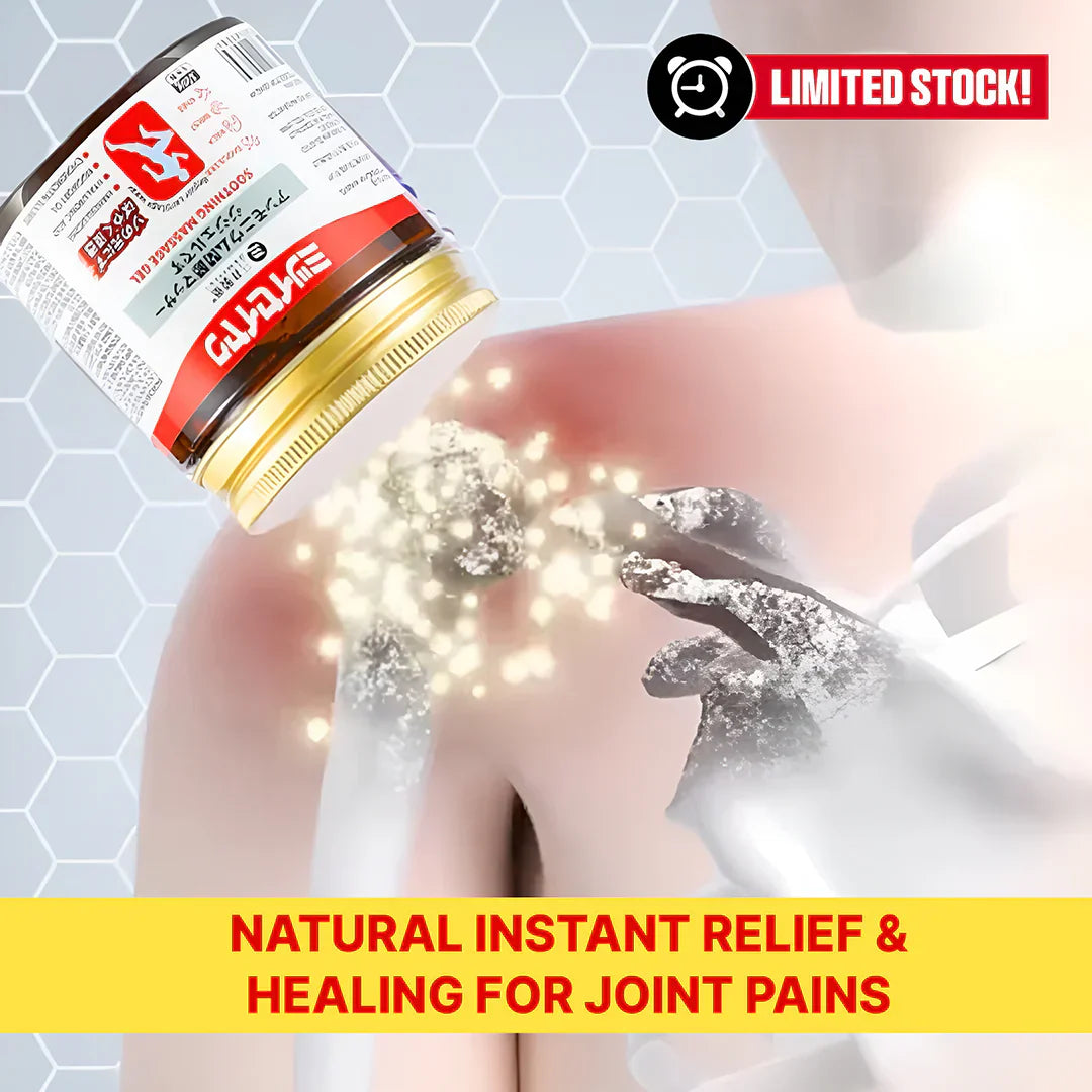 Japanese Pain Relief Gel | Fast Muscle & Joint Soothing Cooling Cream