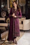 Asim Jofa Premium Dhanak 3pc Embroidered Suit With Embroidered Dupatta D-159