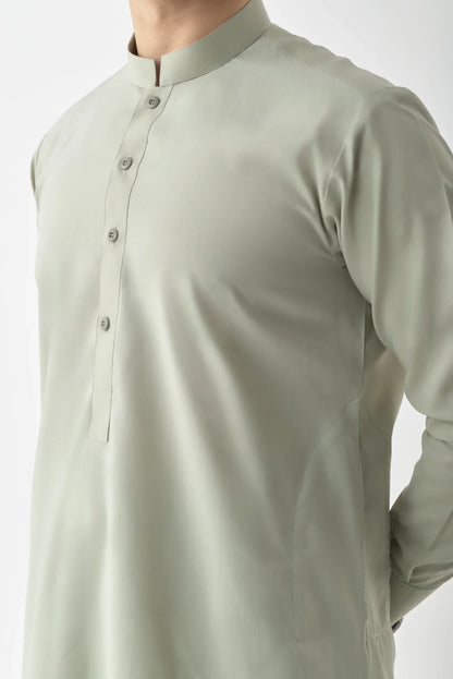 Sage Green Shalwar Kameez Set