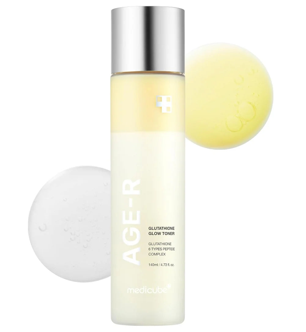 Medicube AGE-R Glutathione Glow Toner 140ml – Radiant & Even Skin Tone