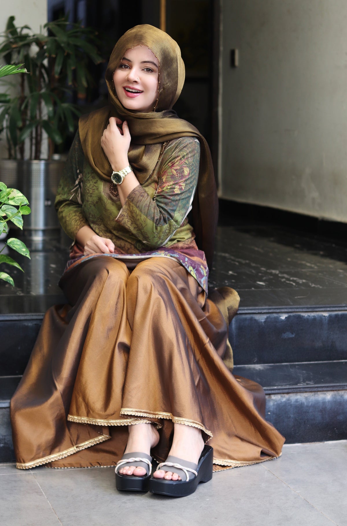 Silk Sharara 1 Pc