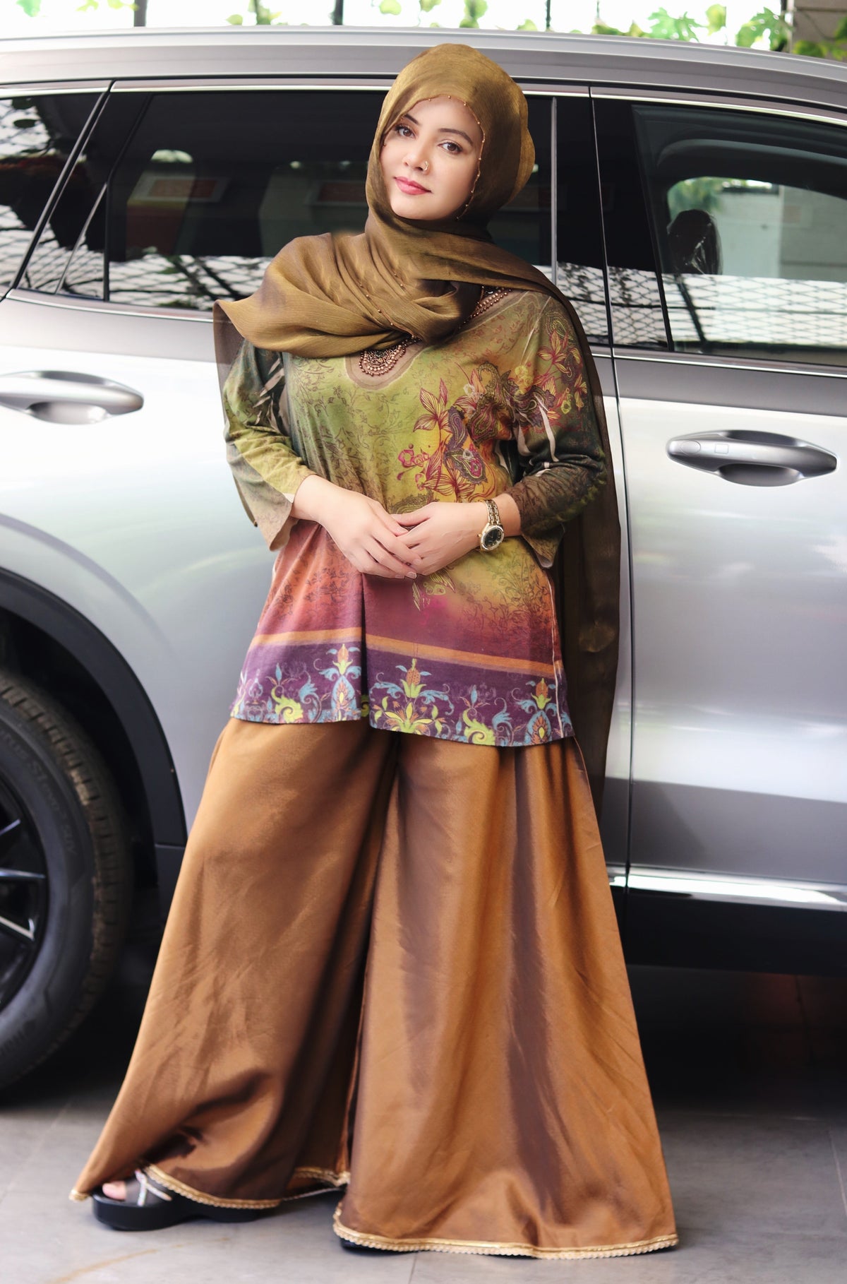 Silk Sharara 1 Pc