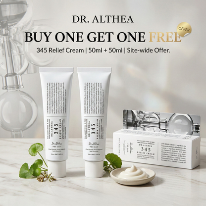 Dr Althea 345 Relief Cream 50ml - Made in Korea - Buy 1 Get 1 Free