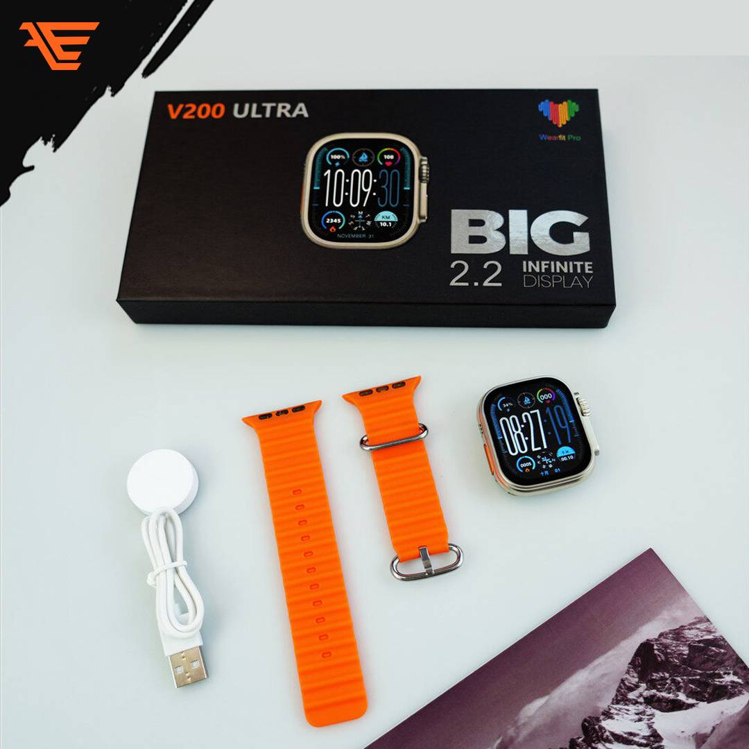 V200 NEW FASHION ULTRA IP68 SPORT SMART WATCH