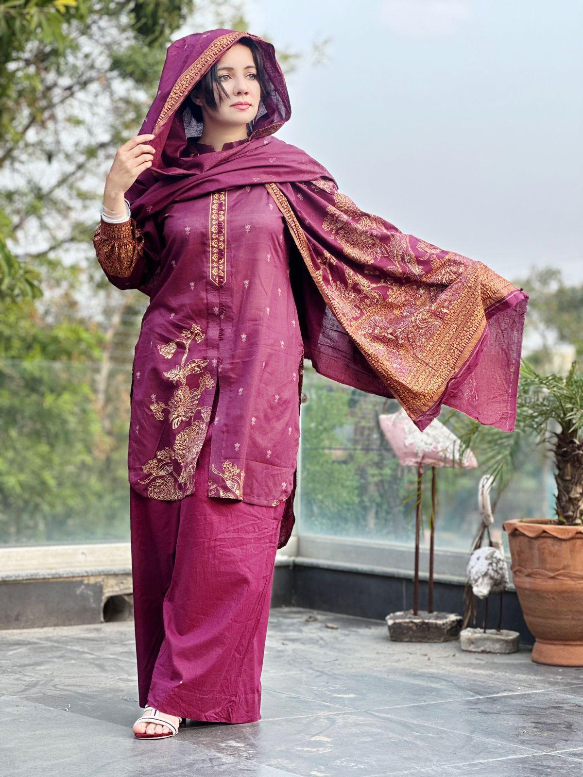 Printed 3Pcs Lawn