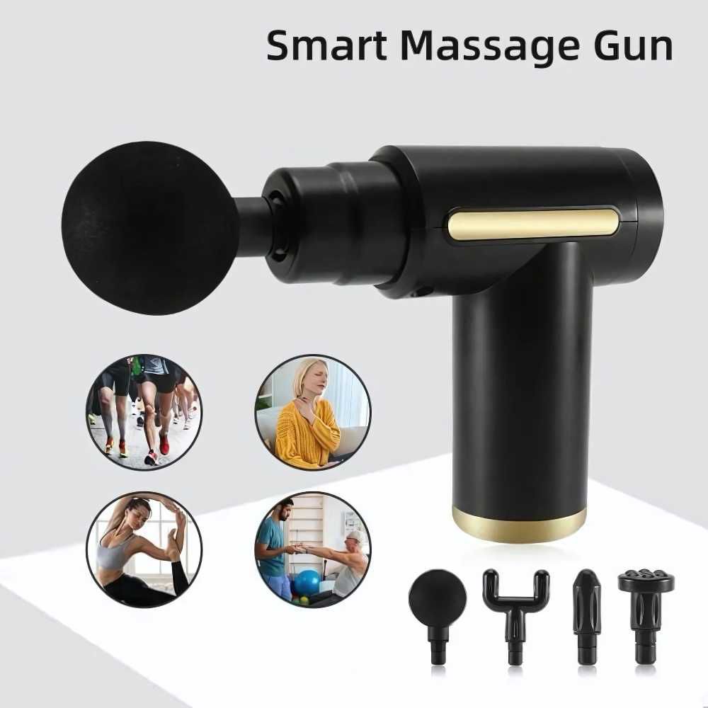 Smart Muscle Massage Gun – Deep Tissue Massager for Instant Pain Relief