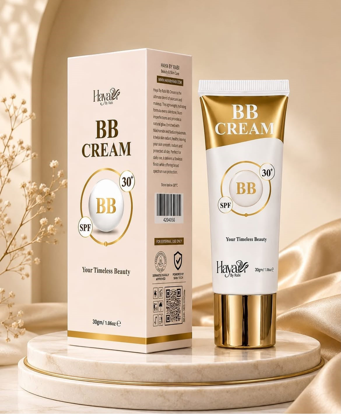 Haya By Rabi 4-IN-1 Hot Deal (Ultra Beauty Cream - BB Cream - Sunblock - Antiaging Cream)
