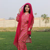 2 Pc Pink Flower