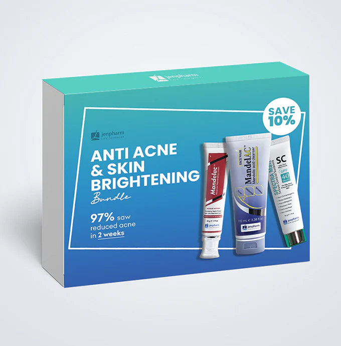 Anti Acne & Skin Brightening Bundle | Radiates Skin | Reduces Acne